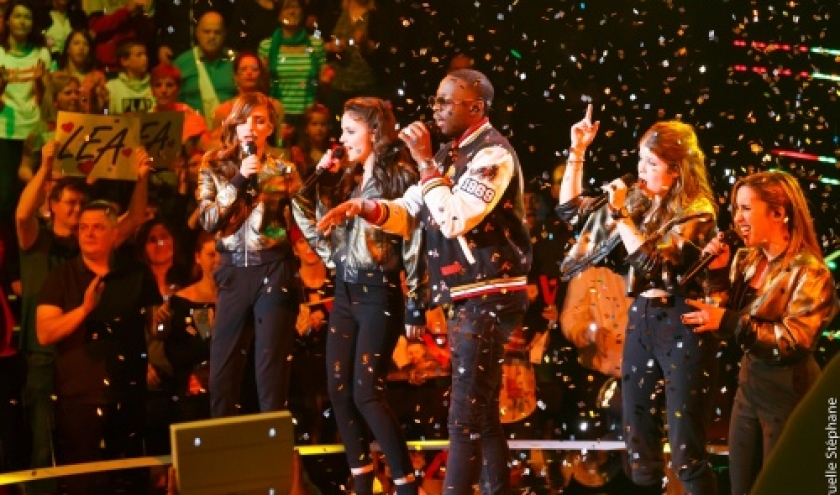 Soraya, Deborah, Dadju, Estelle et Sarah - Credit photo : Stephane Laruelle