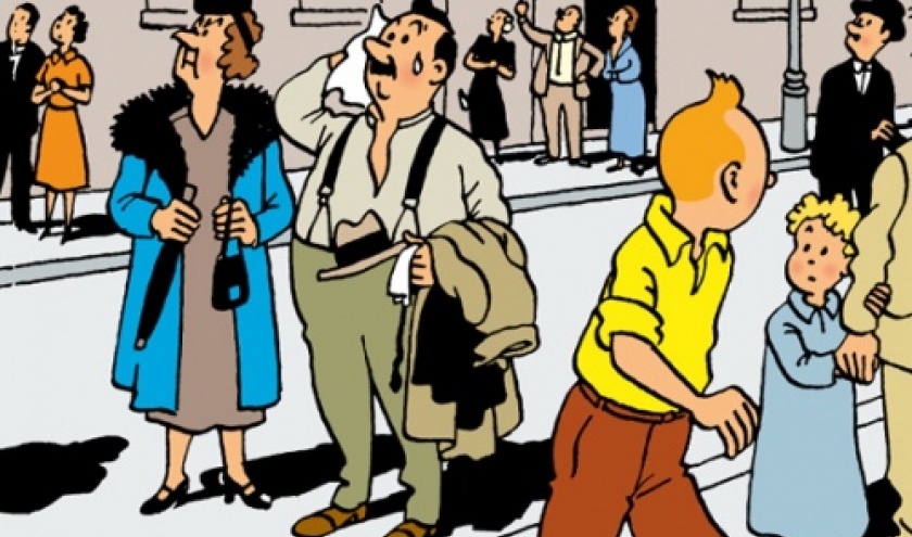 Les aventures de Tintin -L'Etoile mysterieuse, image sur Google