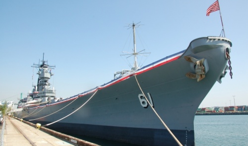 USS Iowa - San Pedro