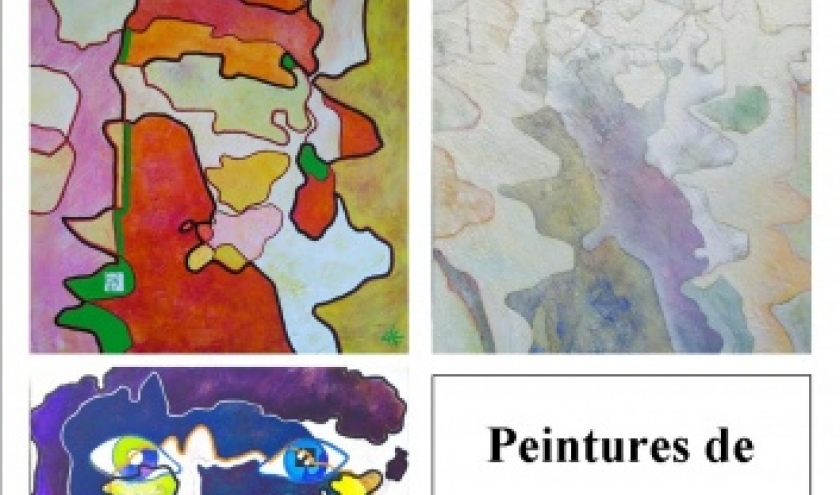 Exposition des peintures de Ceede à Cerfontaine