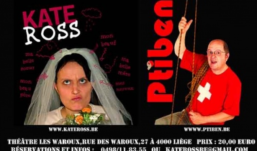 Kate Ross et Ptiben  le 31 decembre a LIEGE