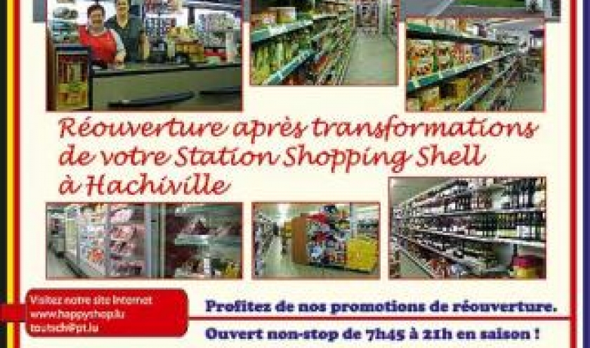 Station Shopping Shell Hachiville