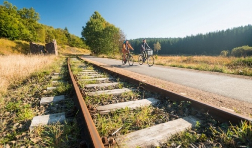 Les Allemands considèrent la Vennbahn comme un de leurs sentiers cyclables préférés à l’étranger!