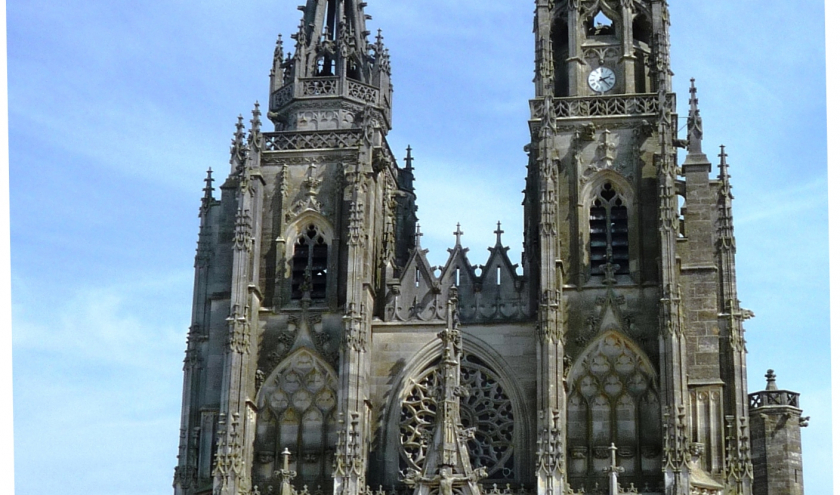La basilique de L'Epine ( Marne) (Photo : F. Detry ) La basilique de L'Epine ( Marne) (Photo : F. Detry )