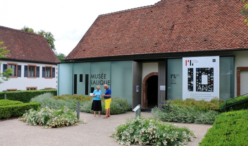 Entrée du Musée Lalique