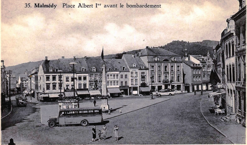 1 Place Albert 1er avant le bombardement
