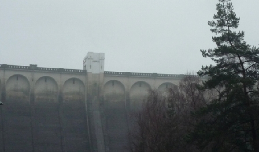 Le barrage d'Eupen