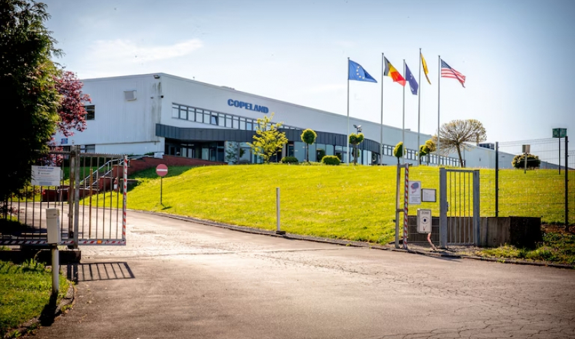 Compresseur de moteur pour avion ©Thierry Dosogne