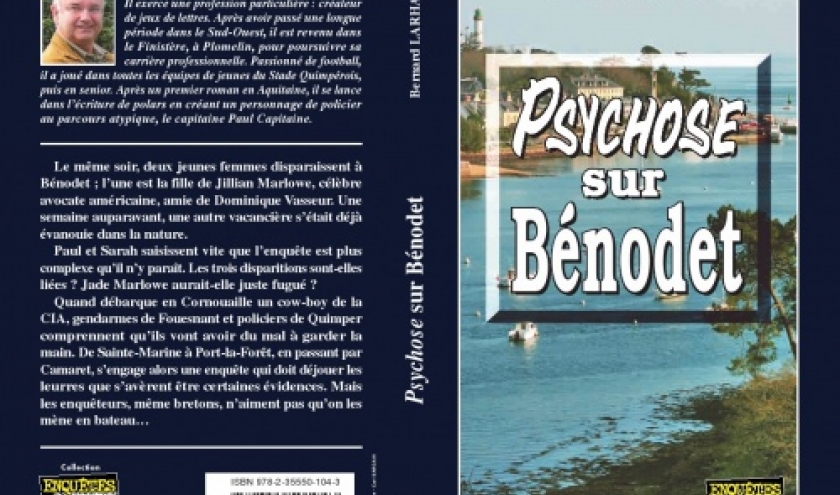 Psychose sur Benodet de Bernard Larhant  Editions Alain Bargain.