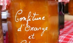 confiture d'orange et potiron (3 euros)