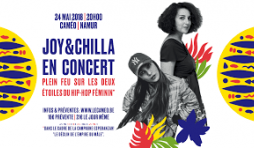 Concerts de « Joy » et de « Chilla », au « Caméo », à Namur, ce 24 Mai