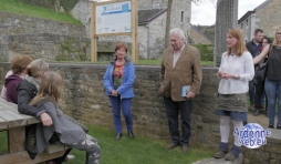 Inauguration de la Route des Sculptures a Comblain-au-Pont