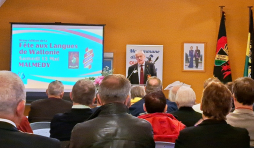 L'accueil de Jacques Remy-Paquay, Président du Royal Club Wallon de Malmedy ( photo de MC Servais )