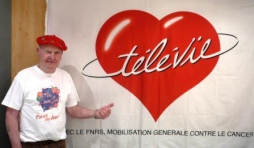 Francis RION, ancien arbitre international, et responsable des " Televie" malmediens