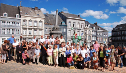 Le groupe à Stavelot