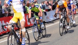 Antoine Demoitie, victorieux de la derniere etape Lierneux - Lierneux.